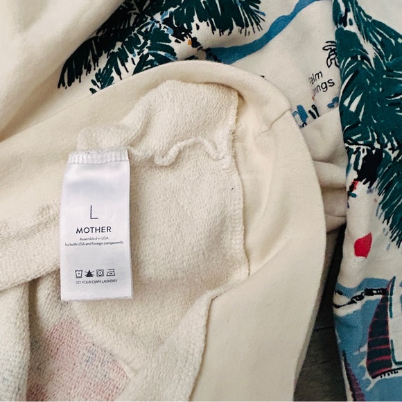 MOTHER The Drop Square California Coast Sweatshirt - Picture 5 of 6